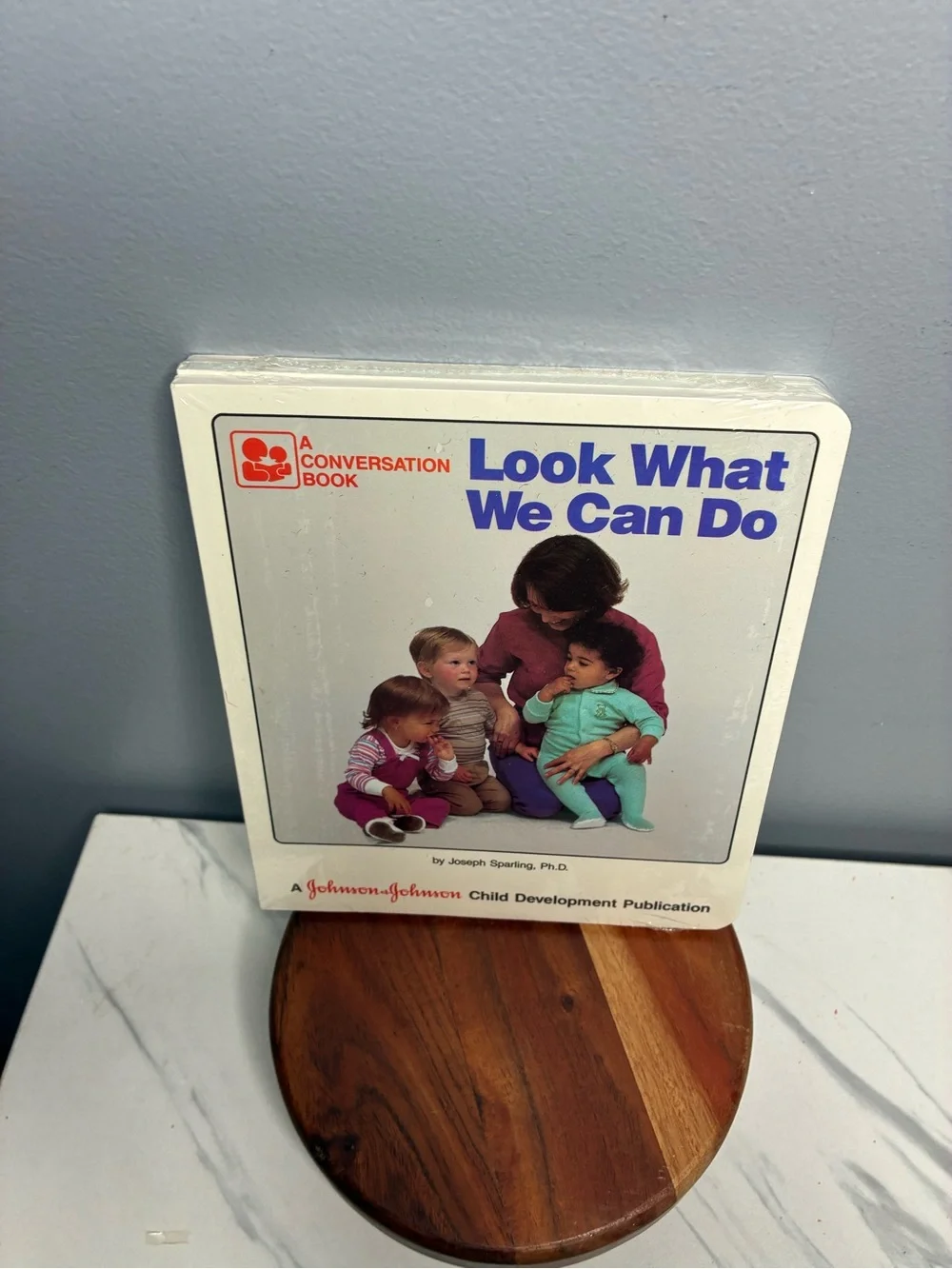 1985 Johnson & Johnson Conversation Books Set of 3 Sealed Child Development